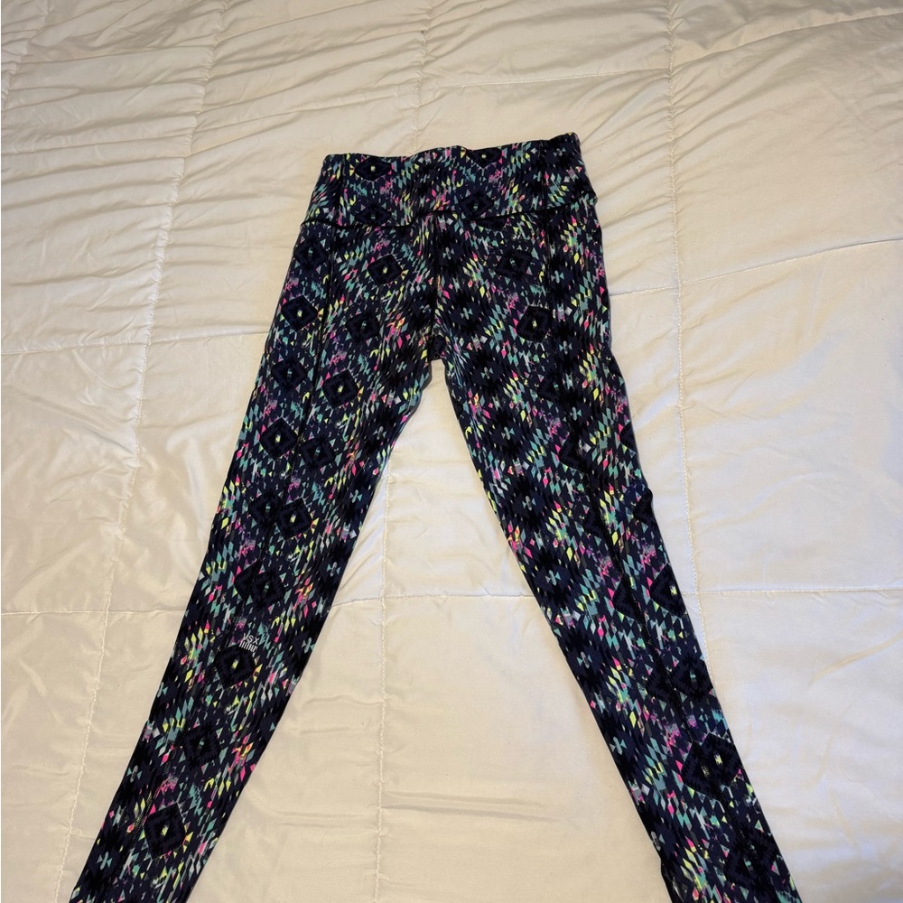 VSX Women’s Leggings with Multicolor Geometric Pattern in VGUD